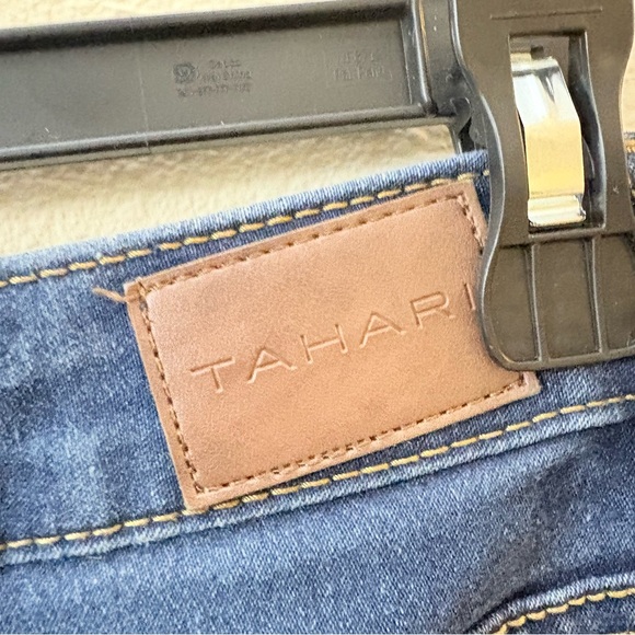 Tahari Dark Blue Straight Leg Women's Pants - Picture 4 of 4